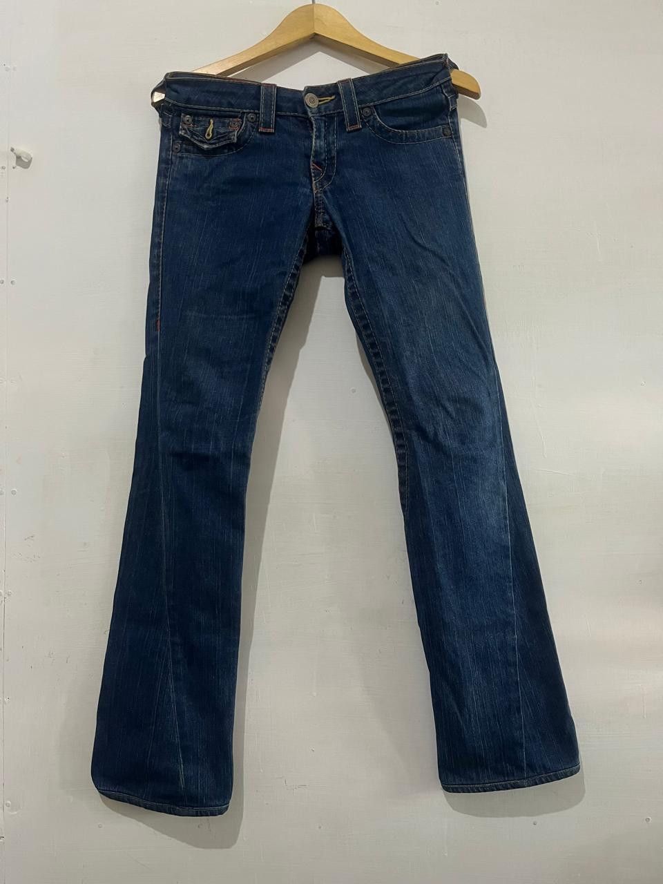 True Religion Joey Flare Denim Y2k Style