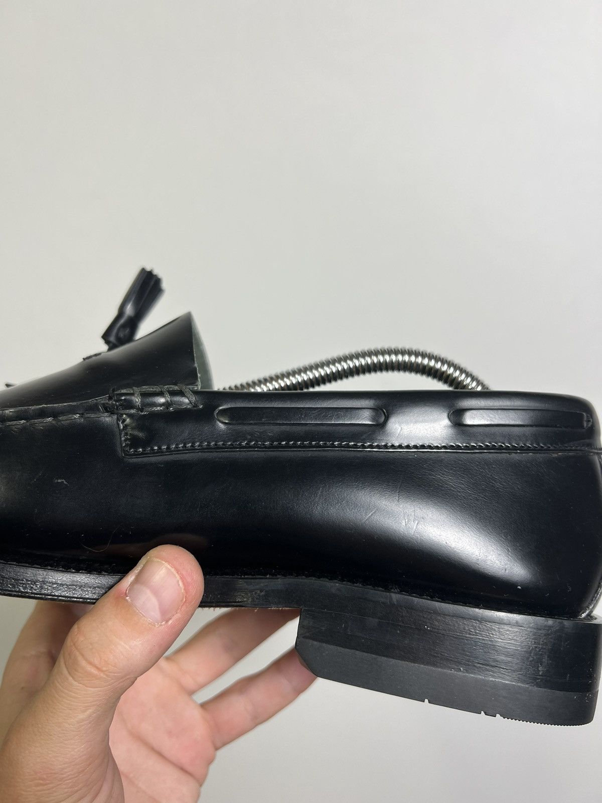 Church's Loake Leather Kiltie Georgetown Loafers Hand Made England Size US 8.5 / EU 41-42 - 14 Thumbnail