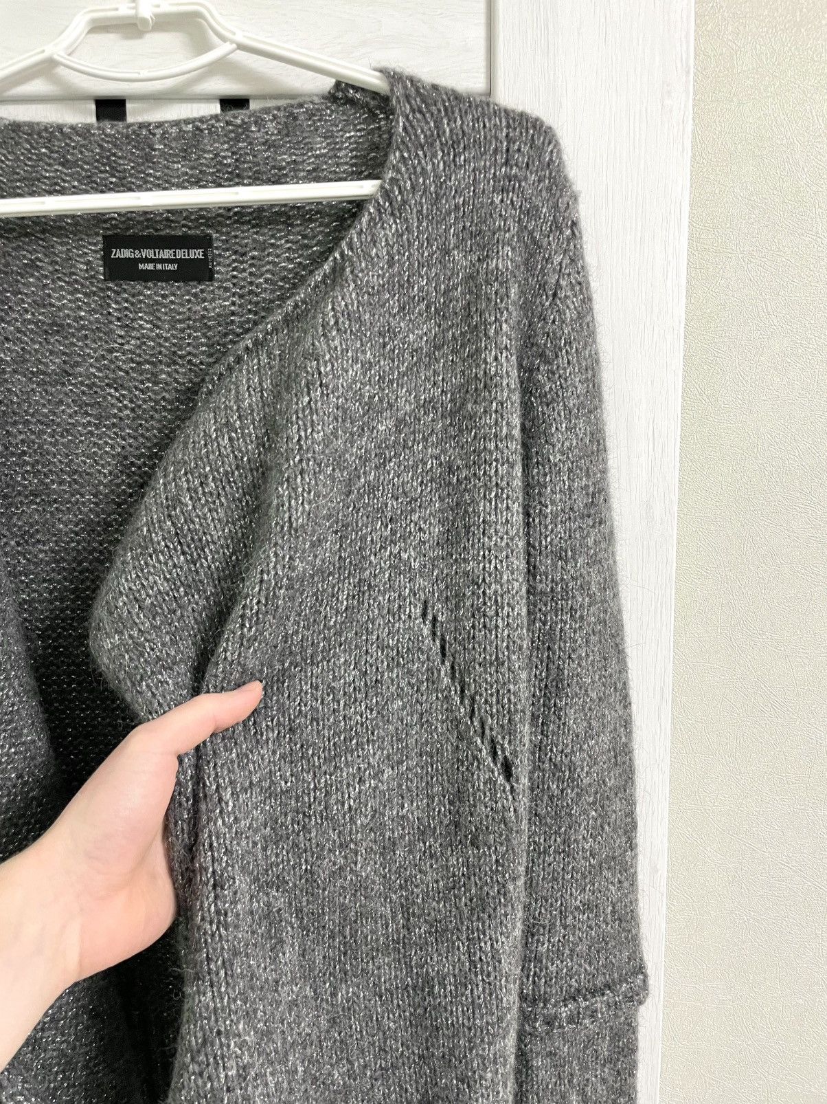Zadig & Voltaire Zadig & Voltaire Alpaca Wool Blend Cardigan Sweater Size S / US 4 / IT 40 - 7 Thumbnail