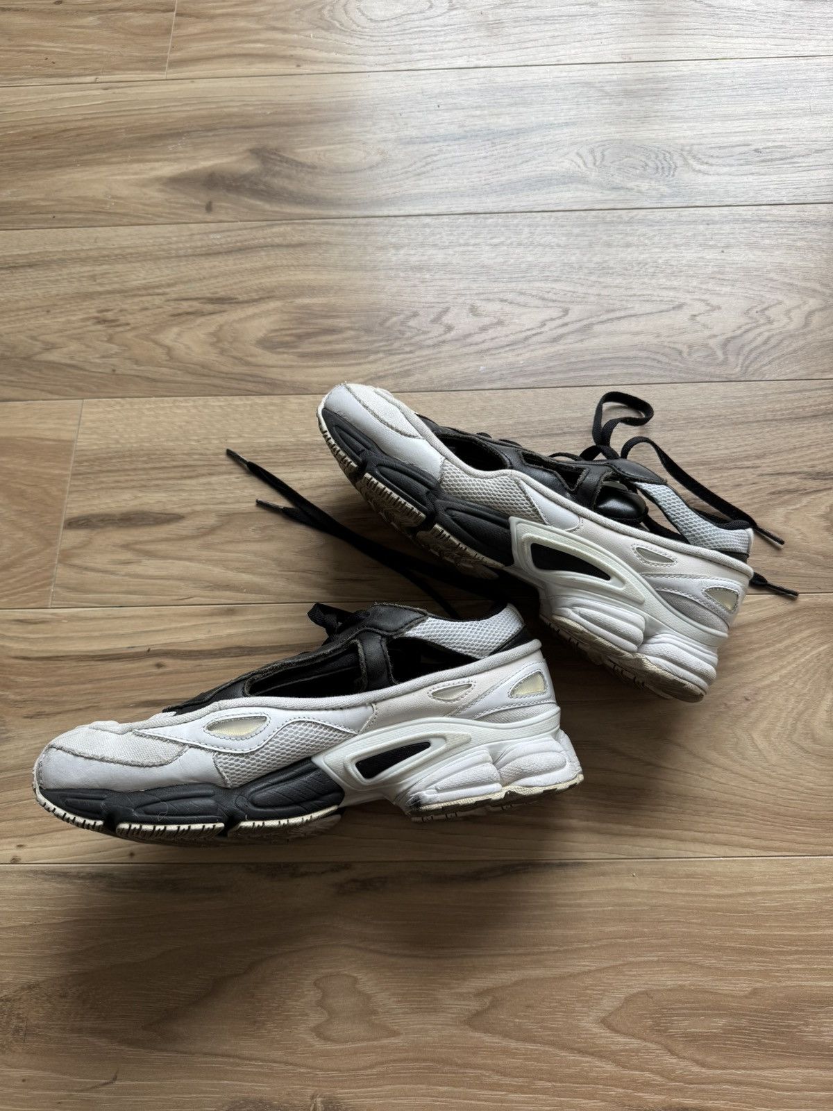 Raf Simons Raf Simons Black Pharaxus Sneakers | Grailed