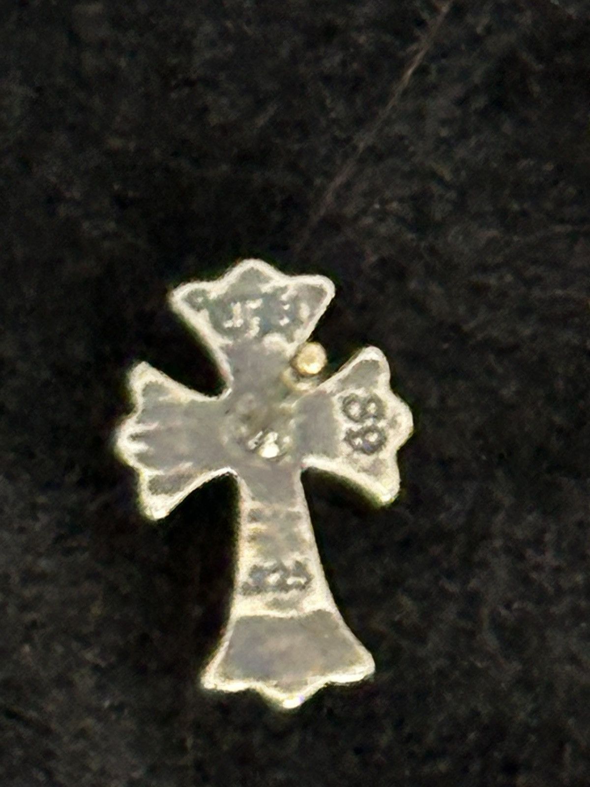 Chrome Hearts Pair of Chrome Hearts Cross Stud Earrings Size ONE SIZE - 12 Thumbnail