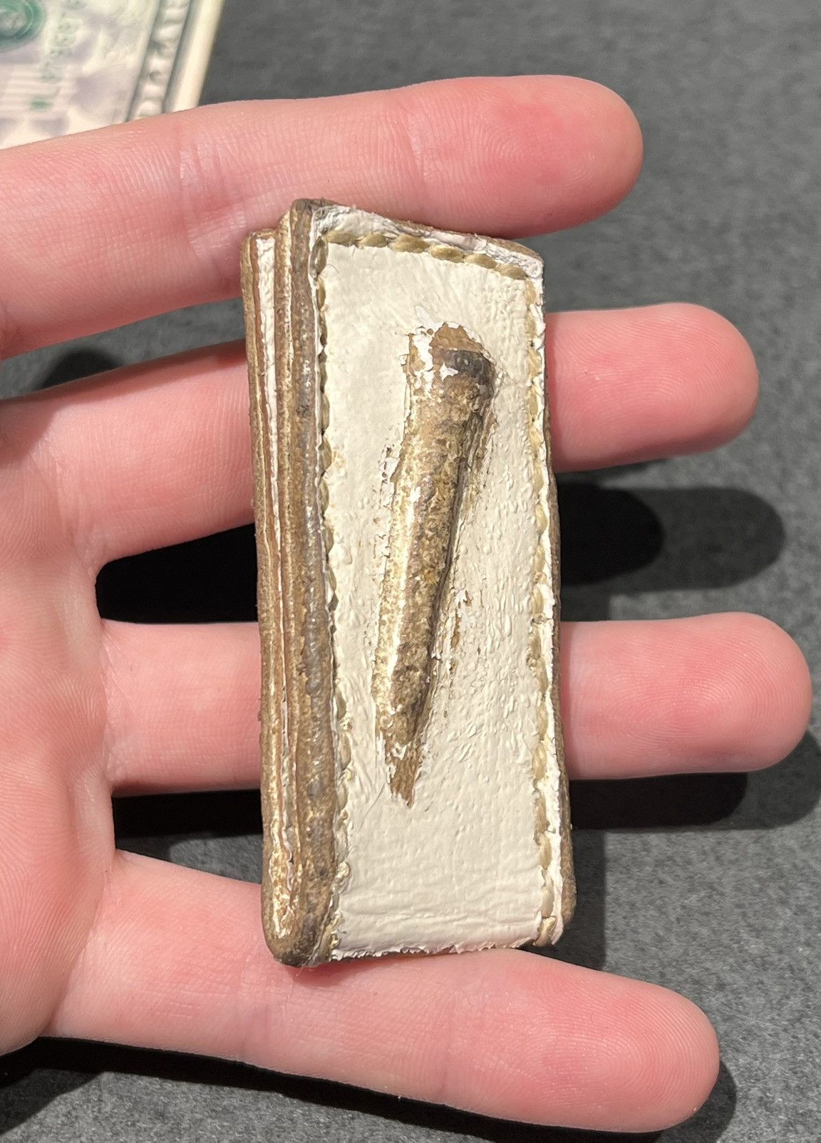 Other Avant-garde handcrafted leather money clip.🔖 Size ONE SIZE - 8 Thumbnail