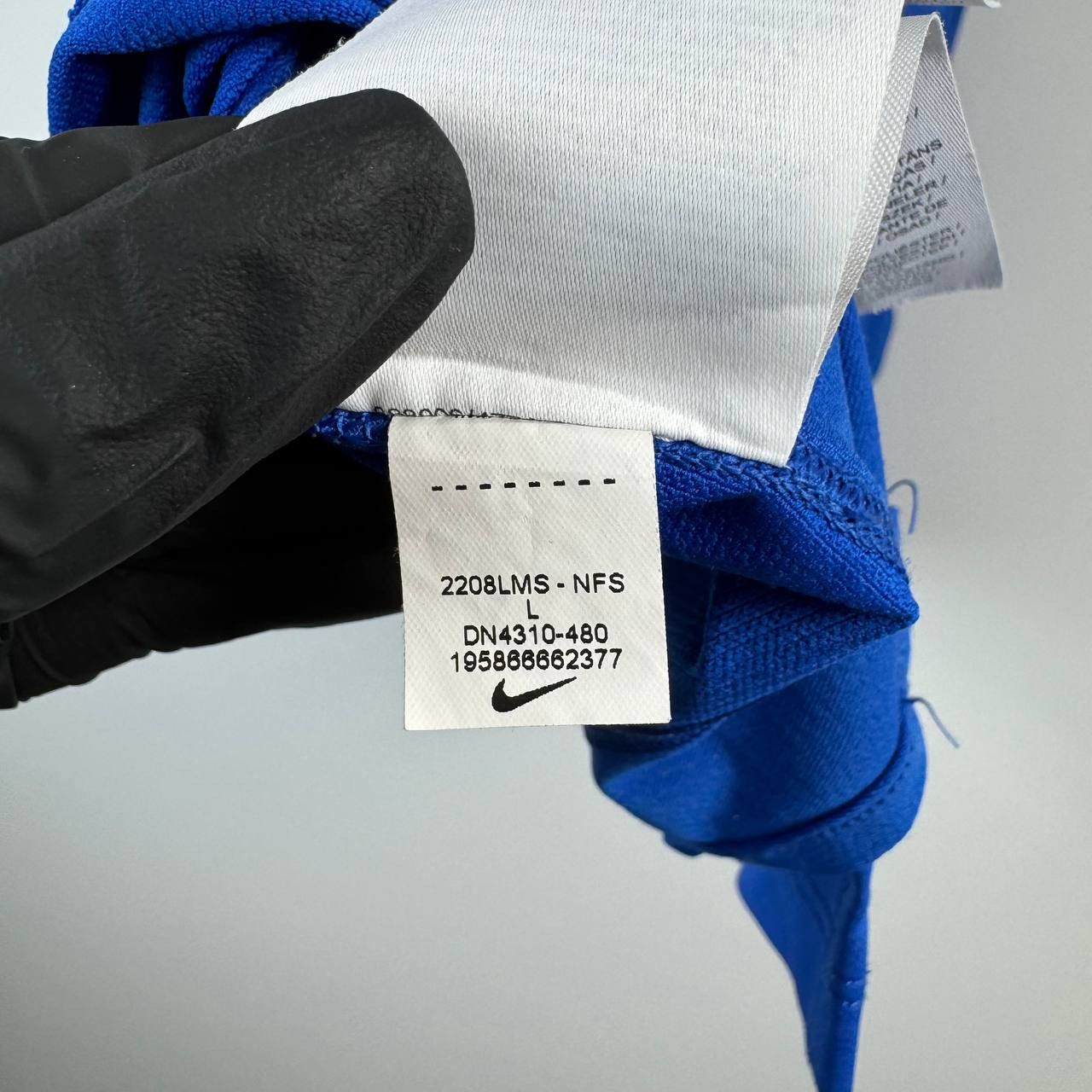 Nike Nike Pro Dri-FIT Tight Fit Blue Training Shirt Men’s Size L Size US L / EU 52-54 / 3 - 5 Thumbnail