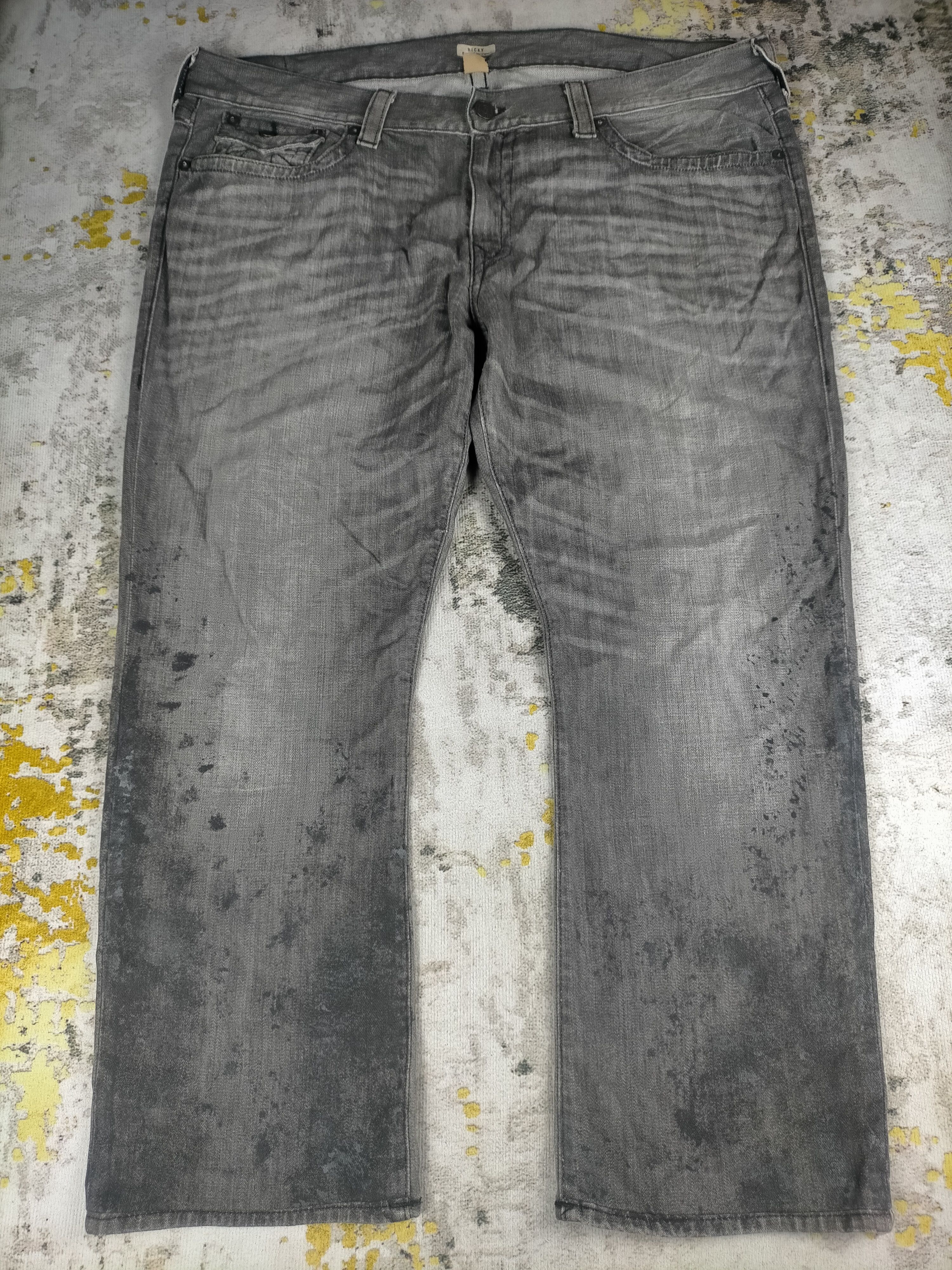True Religion True Religion Ricky Mudwash Dirty Jeans Size US 42 / EU 58 - 2 Thumbnail