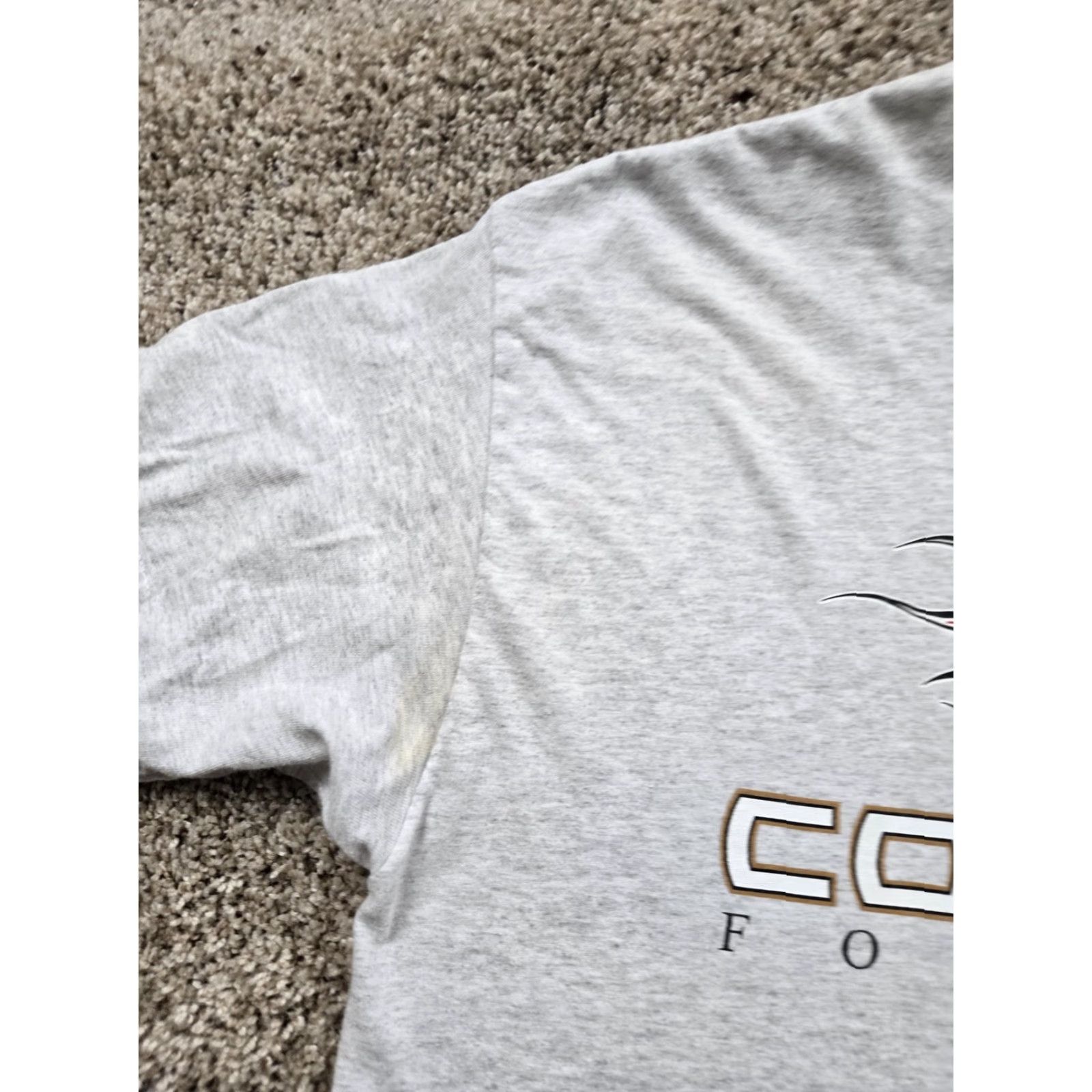 Hanes VINTAGE Central Valley Coyotes T Shirt Mens XL Gray AF2 Arena Football 2006 Size US XL / EU 56 / 4 - 3 Thumbnail