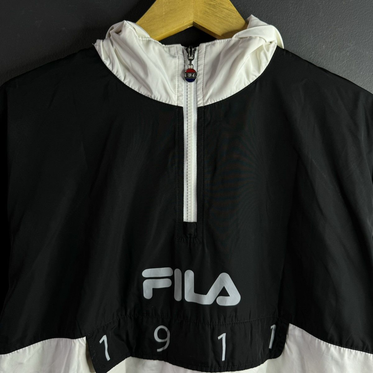 Fila Vintage Fila 1911 Anorak Half Zipper Jacket Size US M / EU 48-50 / 2 - 2 Thumbnail
