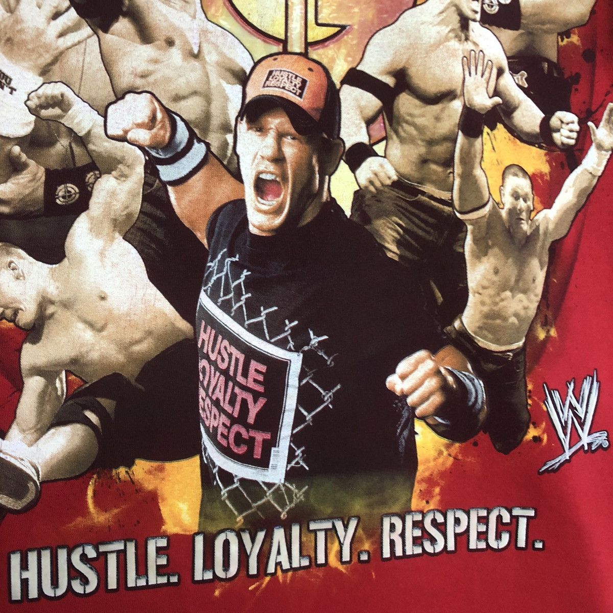 WWE VINTAGE Y2K WWE JOHN CENA YOU CAN’T SEE ME TSHIRT Size US XL / EU 56 / 4 - 3 Thumbnail
