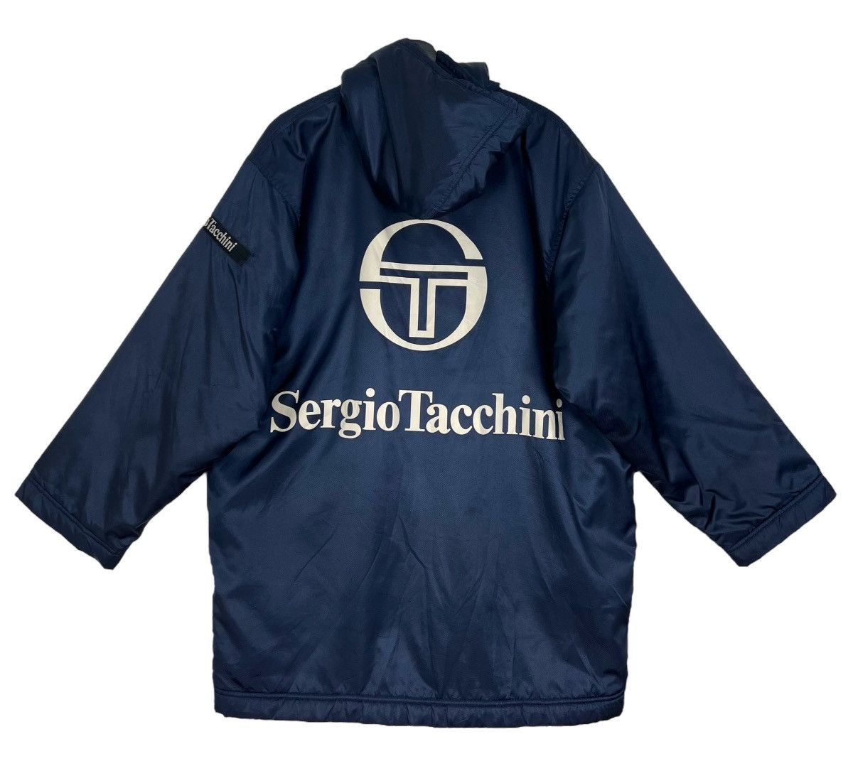 Sergio Tacchini Vintage Sergio Tacchini Fur Lined Coach Jacket Size US M / EU 48-50 / 2 - 1 Thumbnail