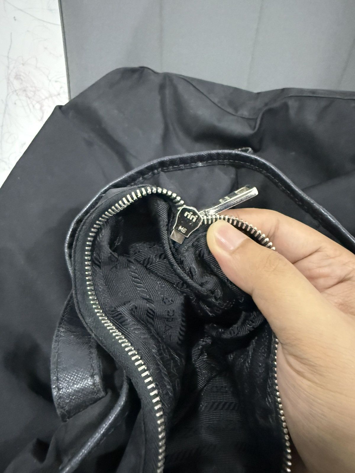 Prada Vintage Prada Black Medium Robot Tote Bag Size ONE SIZE - 15 Thumbnail