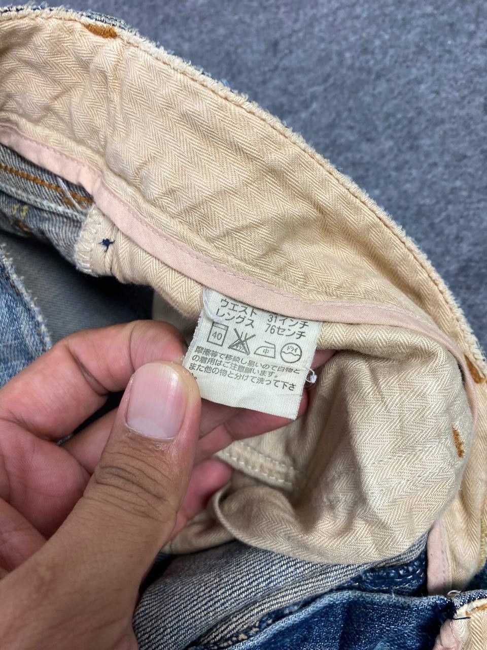 Japanese Brand honeysuckle rose japanese brands bootcut flare denim Size 35" - 11 Thumbnail