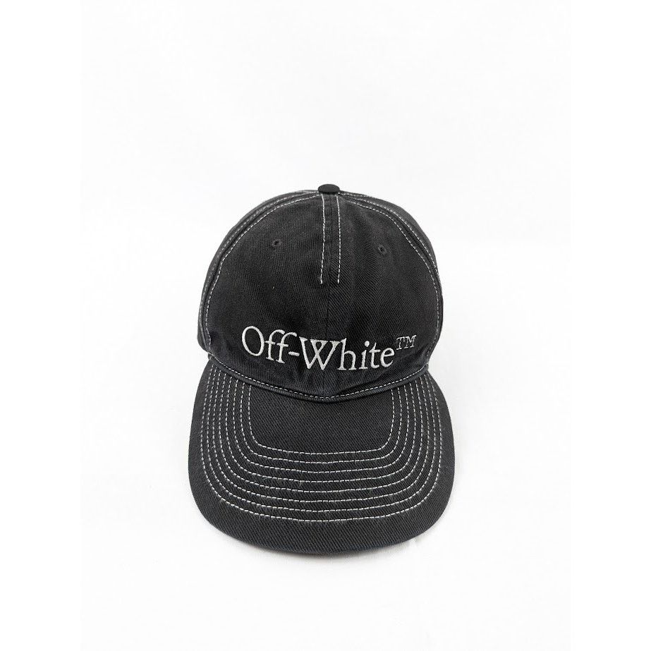 Off-White o1rshd1 Size: OS Bookish OW Laund Baseball in Black / White Size ONE SIZE - 3 Thumbnail