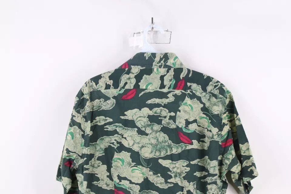 Vintage Vintage 70s Streetwear Abstract Art Face Cloud Button Shirt Size US L / EU 52-54 / 3 - 12 Thumbnail