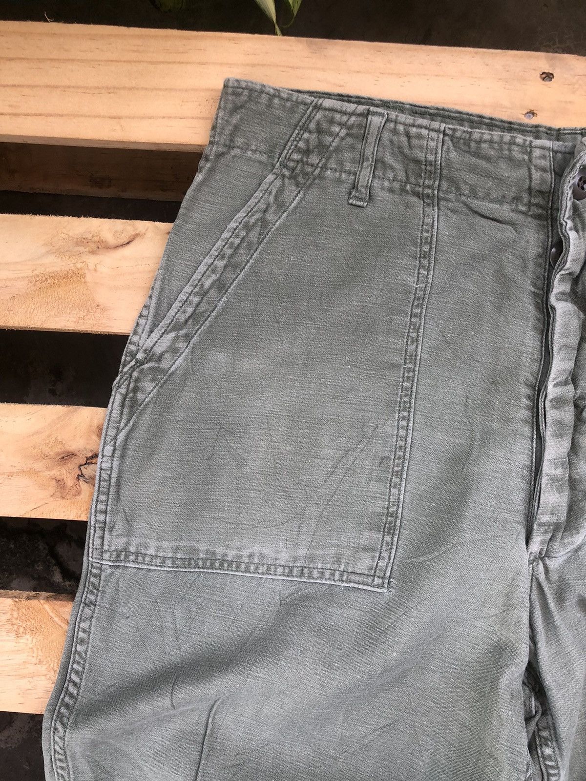 Vintage Vintage 60s 70s OG 107 US Army Utility Pants Size US 34 / EU 50 - 5 Thumbnail