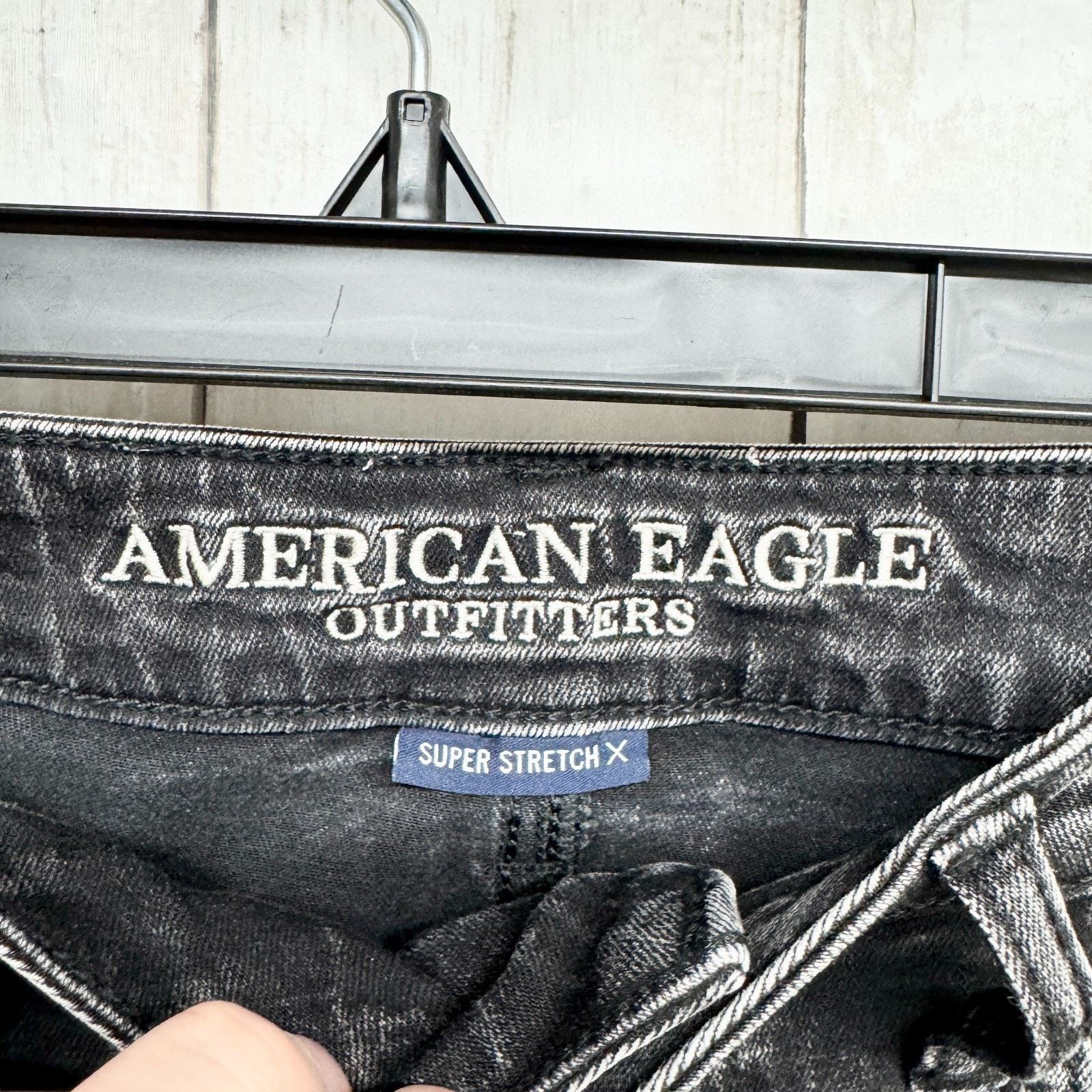 American Eagle Outfitters American Eagle Pants Size 8 Reg Super Stretch X Jeggings Size 30" / US 8 / IT 44 - 5 Thumbnail