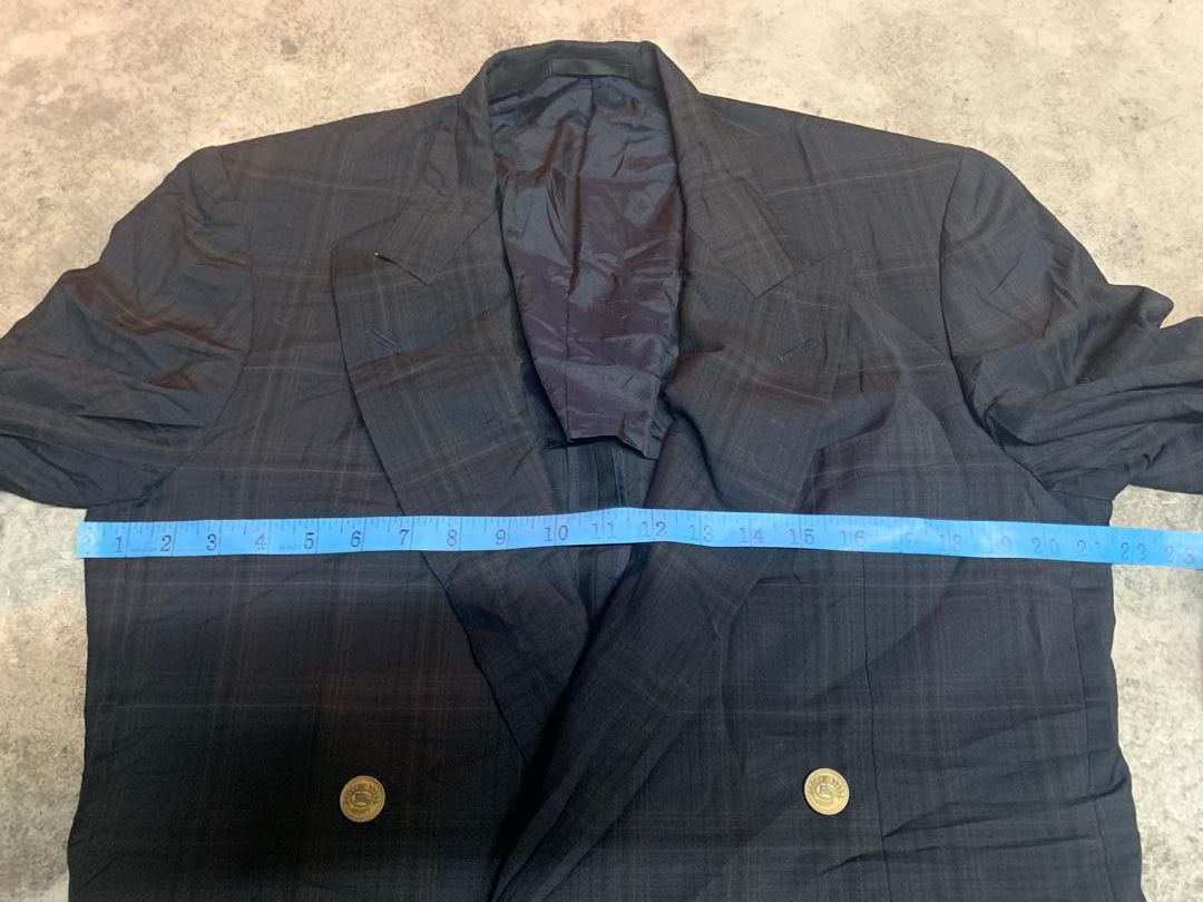 Burberry Vintage Burberrys mohair&wool Blazer Size 44R - 15 Thumbnail