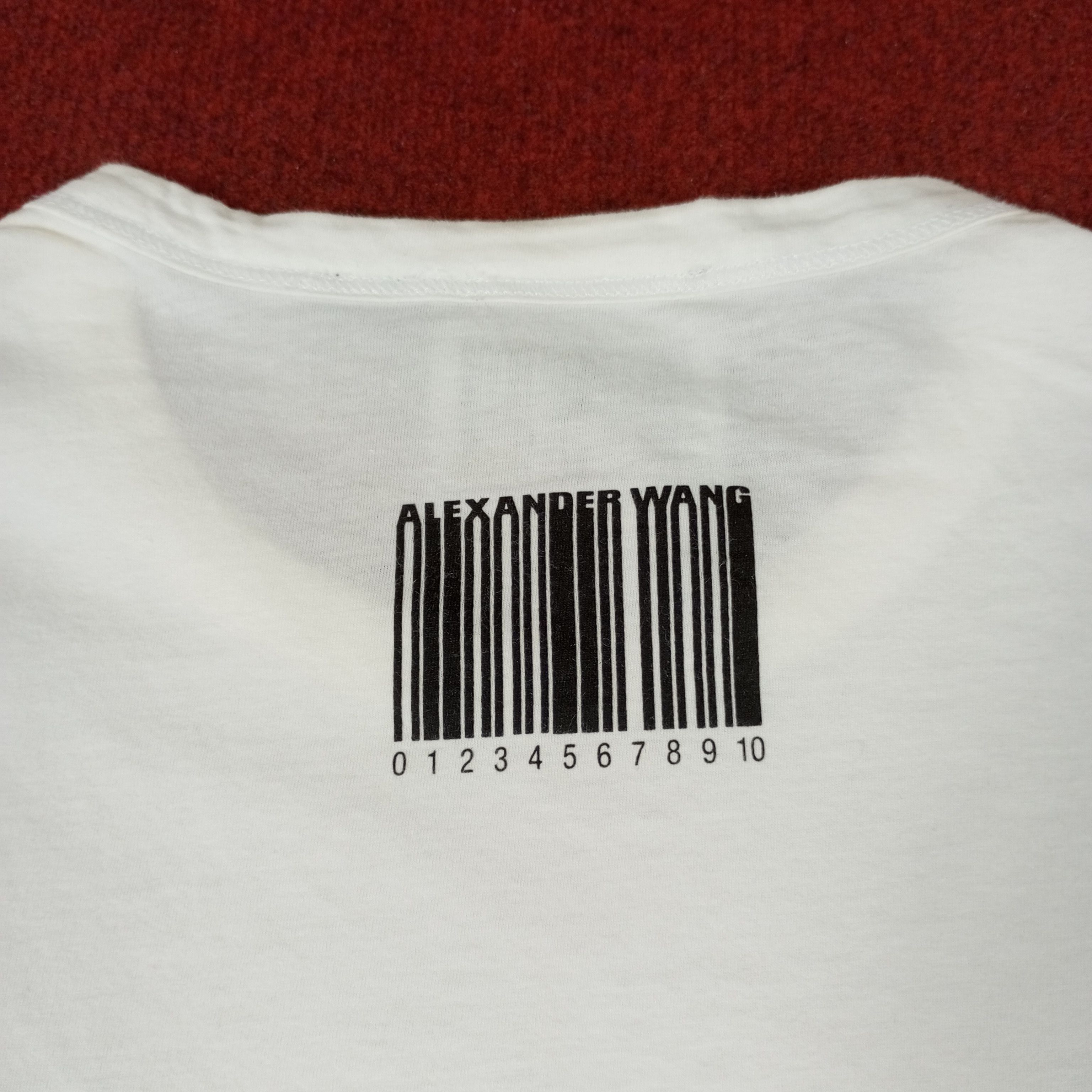 Alexander Wang × Designer × Vintage Alexander Wang Words Design Tshirt Size US S / EU 44-46 / 1 - 4 Thumbnail