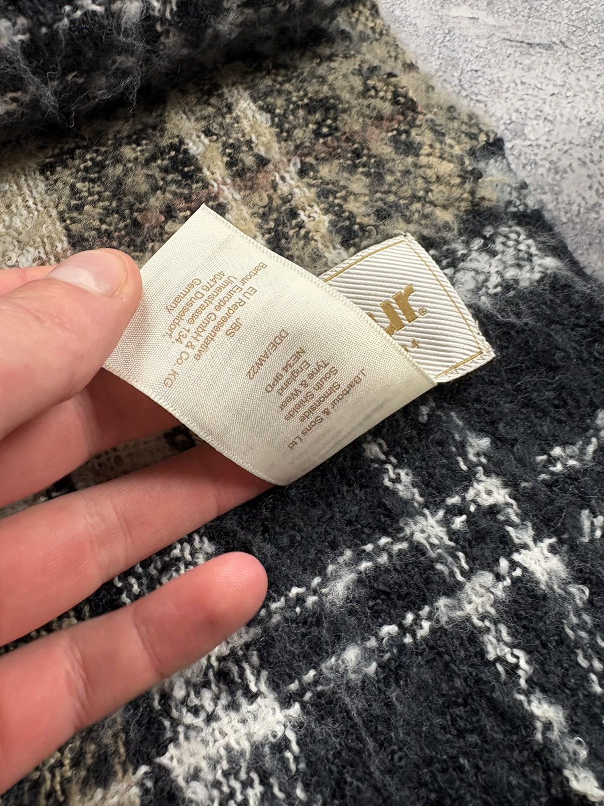 Barbour BARBOUR Hype Checkered Polyester Scarf Rare Streetwear Y2k Size ONE SIZE - 6 Thumbnail