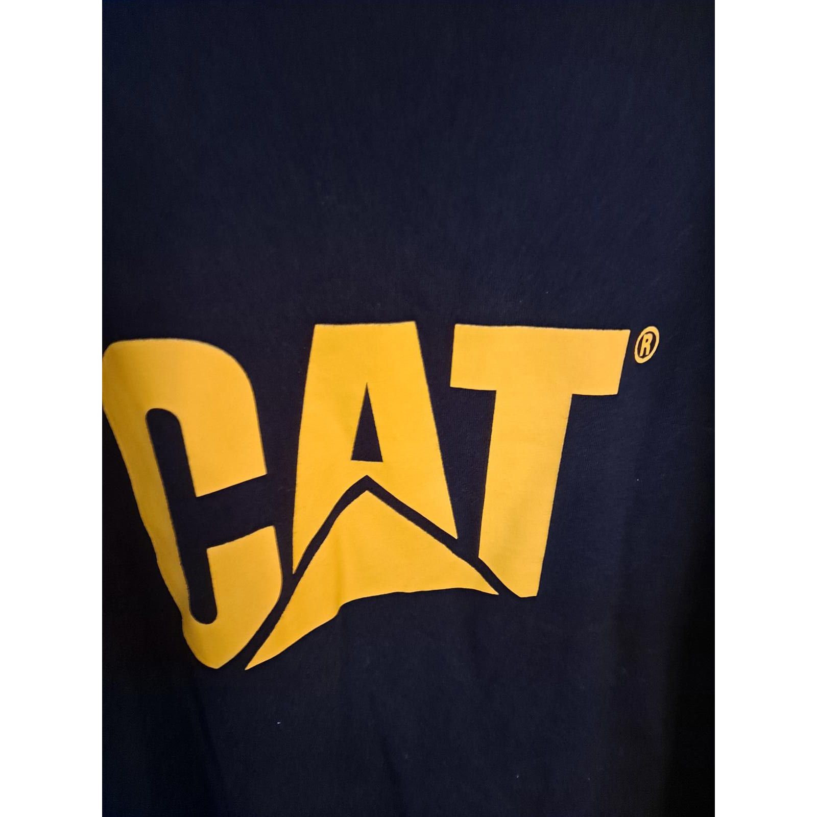 Other CAT Shirt Black with Yellow CAT Logo on the Front Size XL Size US XL / EU 56 / 4 - 2 Thumbnail