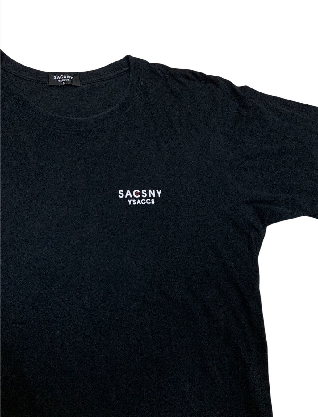 Yohji Yamamoto Sacsny Y'saccs tshirt vintage Size US M / EU 48-50 / 2 - 2 Thumbnail