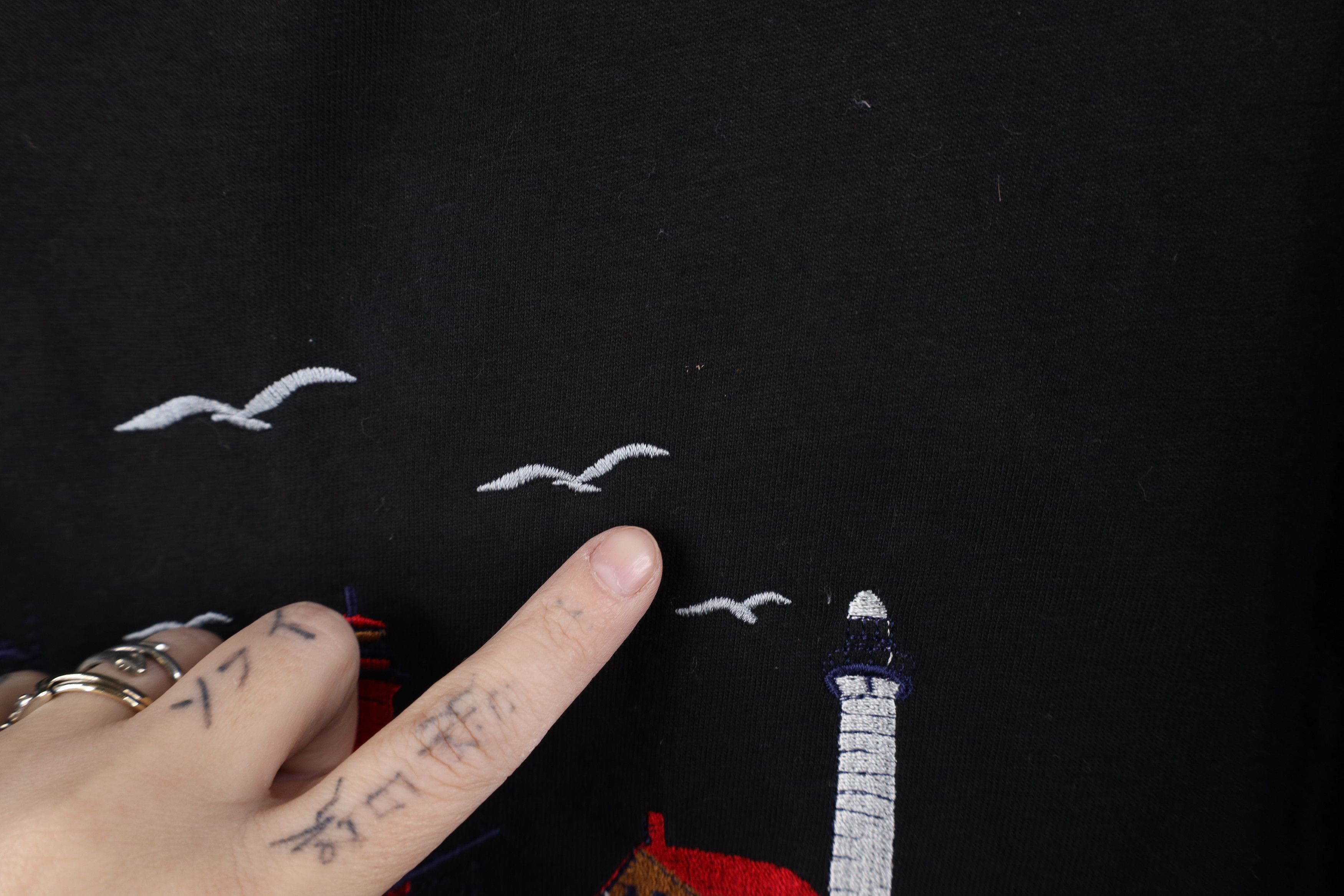 Vintage Vintage 90s Streetwear Lighthouses of the Great T-Shirt Size L / US 10 / IT 46 - 6 Thumbnail