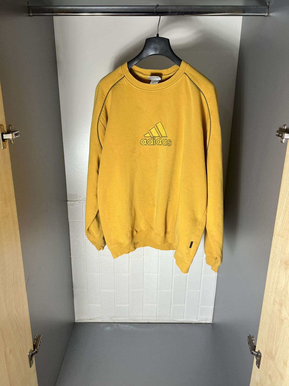 Adidas × Vintage VERY RARE ADIDAS ORIGINAL EQUIPMENT BIG LOGO SWEATSHIRT 90s Size US L / EU 52-54 / 3 - 2 Thumbnail