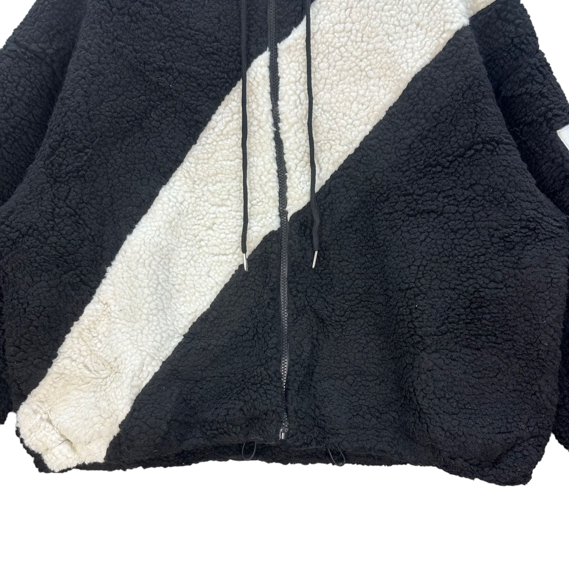 Japanese Brand BOSTON SLEEVE BIG LOGO DEEP PILE FLEECE JACKET #8445-009 Size US M / EU 48-50 / 2 - 3 Thumbnail