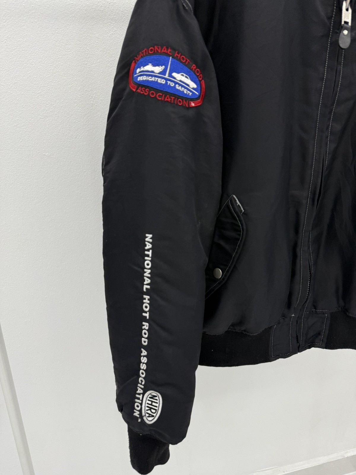 Sports Specialties National Hot Rod Association NHRA Drag Racing Bomber Jacket Size US L / EU 52-54 / 3 - 5 Thumbnail