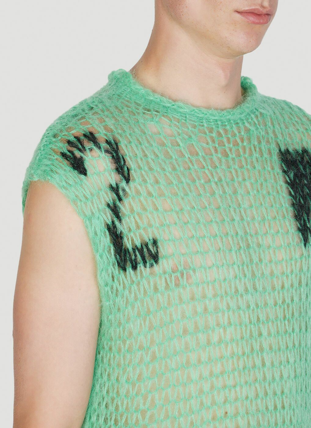OAMC o1y0225 Crewneck Sweater in Green Size US L / EU 52-54 / 3 - 2 Thumbnail