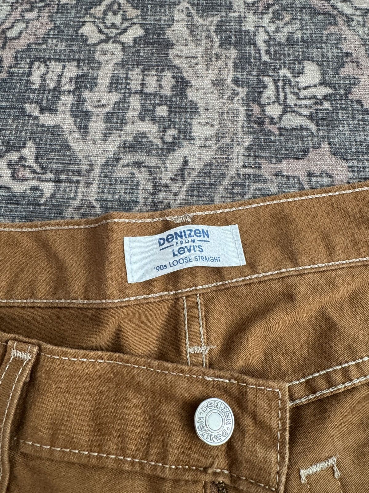 Denizen Levi’s 90s Loose Straight Cropped Pant Size US 31 - 3 Thumbnail