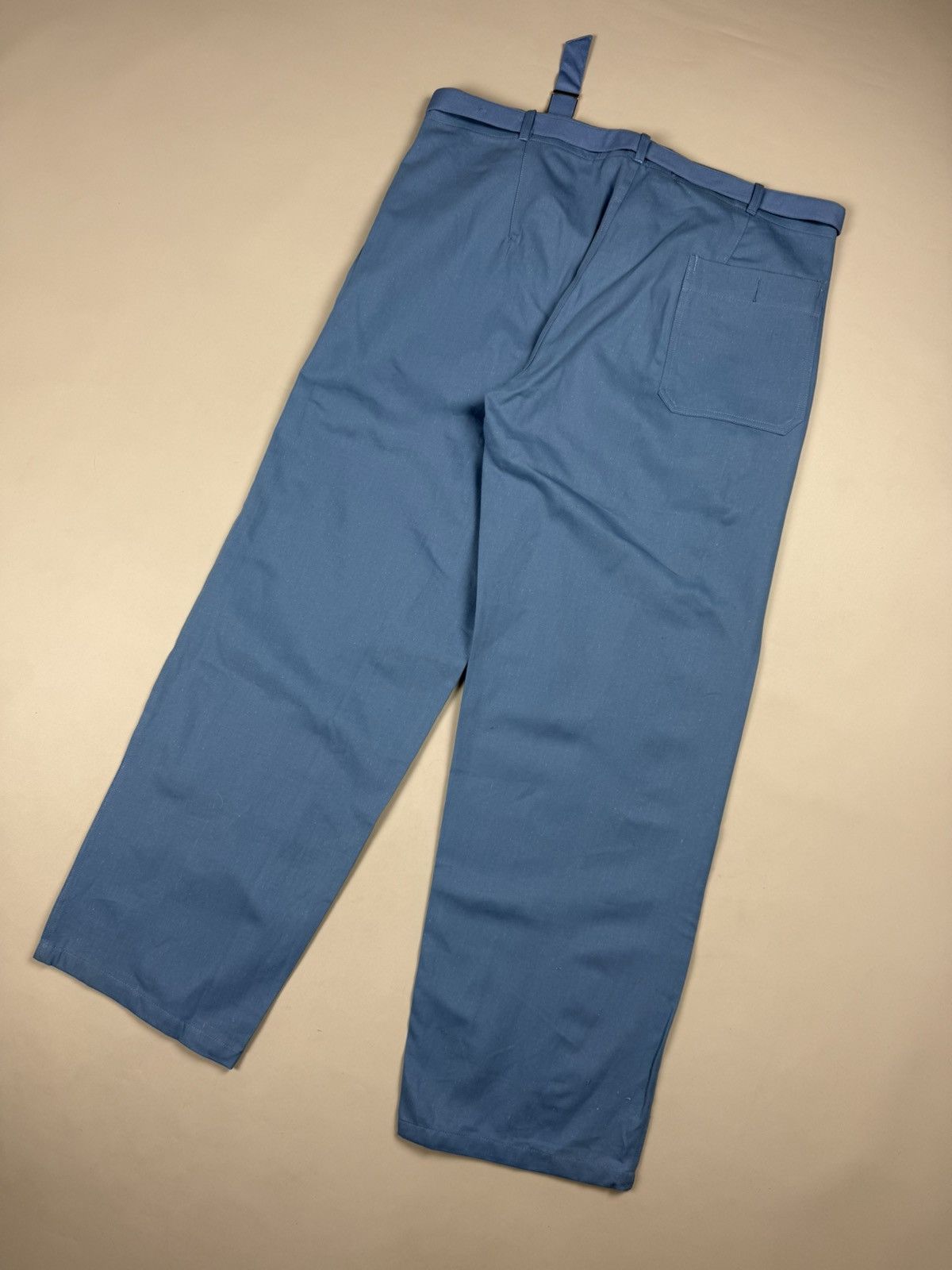 Le Laboureur Vintage German Air Force Military Fatigue Pants Trousers Size US 39 - 22 Thumbnail