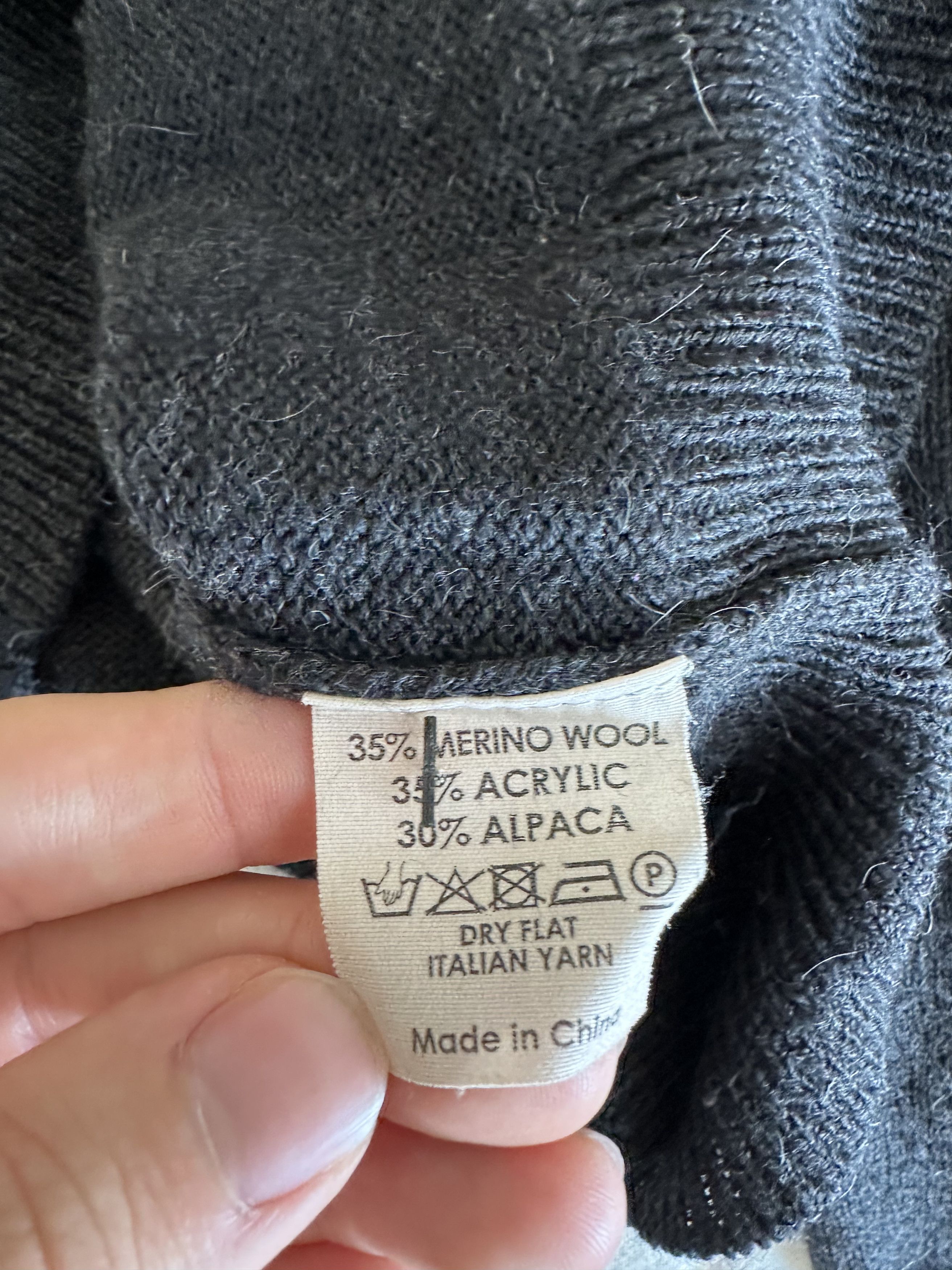 Dries Van Noten Dries Van Noten Wool Turtleneck Size US M / EU 48-50 / 2 - 6 Thumbnail