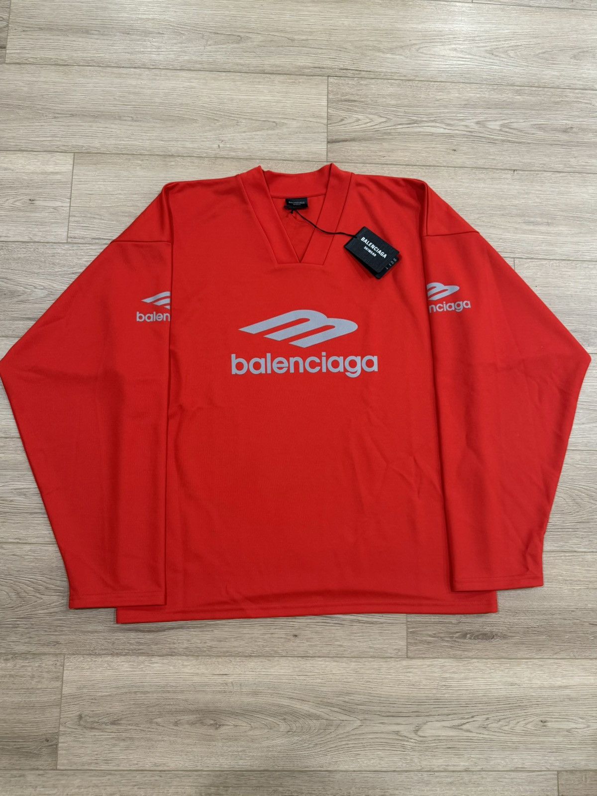 Balenciaga Balenciaga Ski Wear Hockey Jersey Size US XXS / EU 40 - 2 Thumbnail