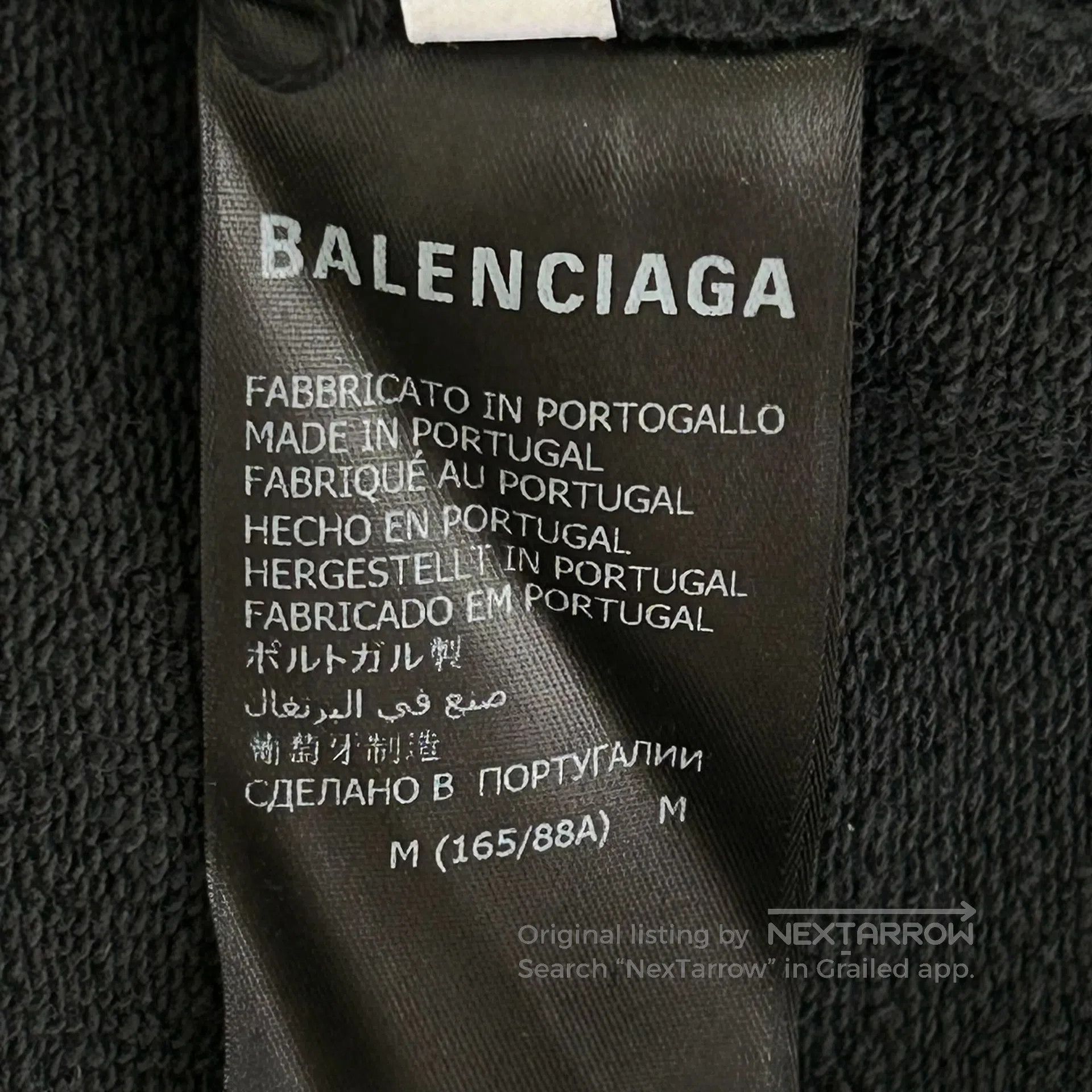 Balenciaga Balenciaga Cola Wave Letter Embroidered Hoodie in Water Gr Size US M / EU 48-50 / 2 - 4 Thumbnail