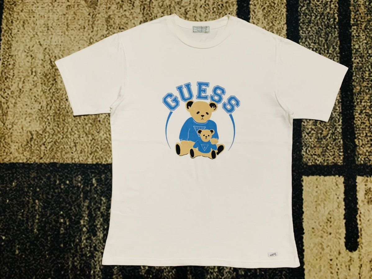 Guess LAST DROP#Guess Teddy Bear Vintage Design Streetwear Tee Size US L / EU 52-54 / 3 - 1 Thumbnail