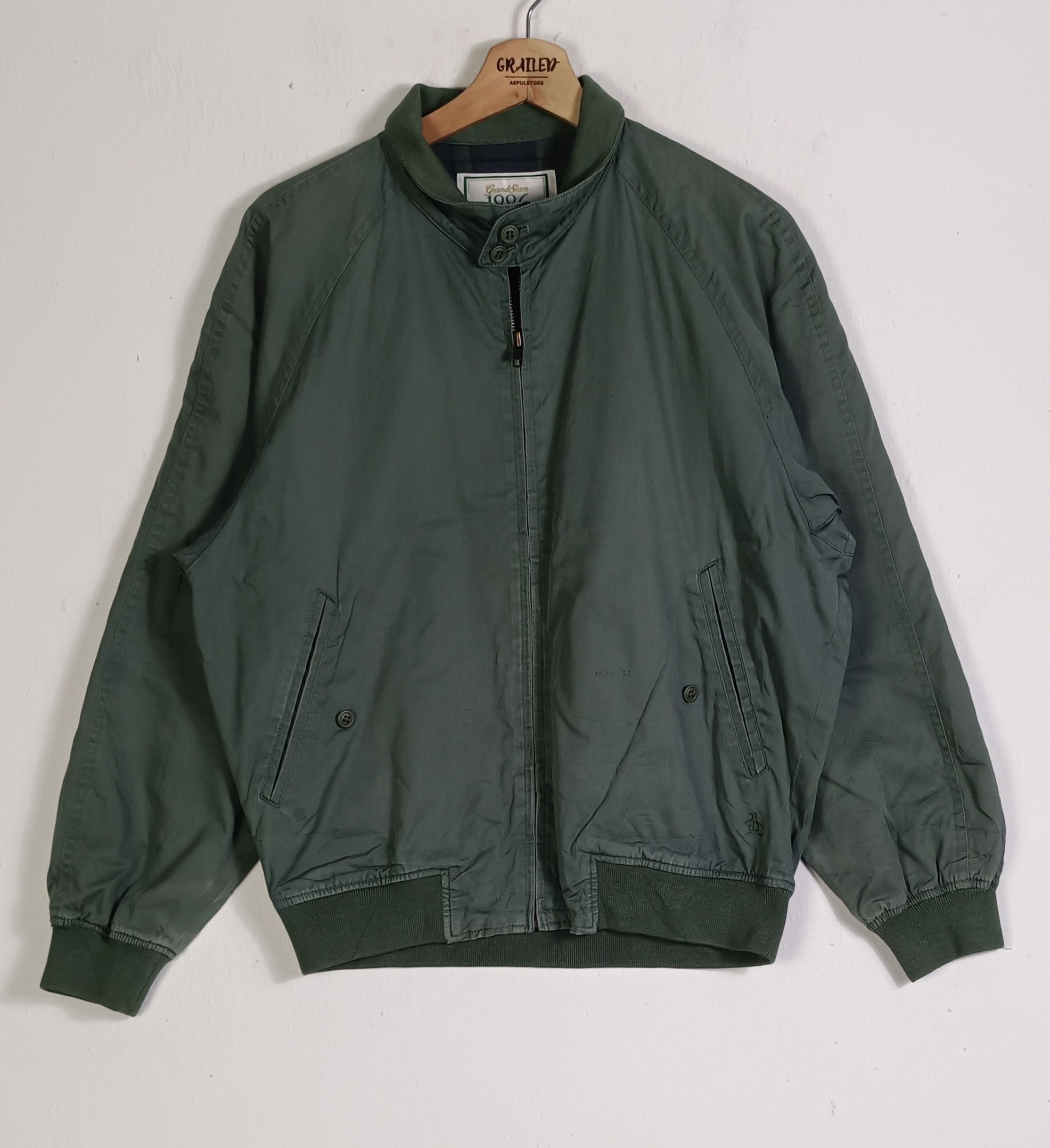 Grand Slam Vintage Mungsingwear Grandslam Bomber Jacket Size US M / EU 48-50 / 2 - 1 Thumbnail