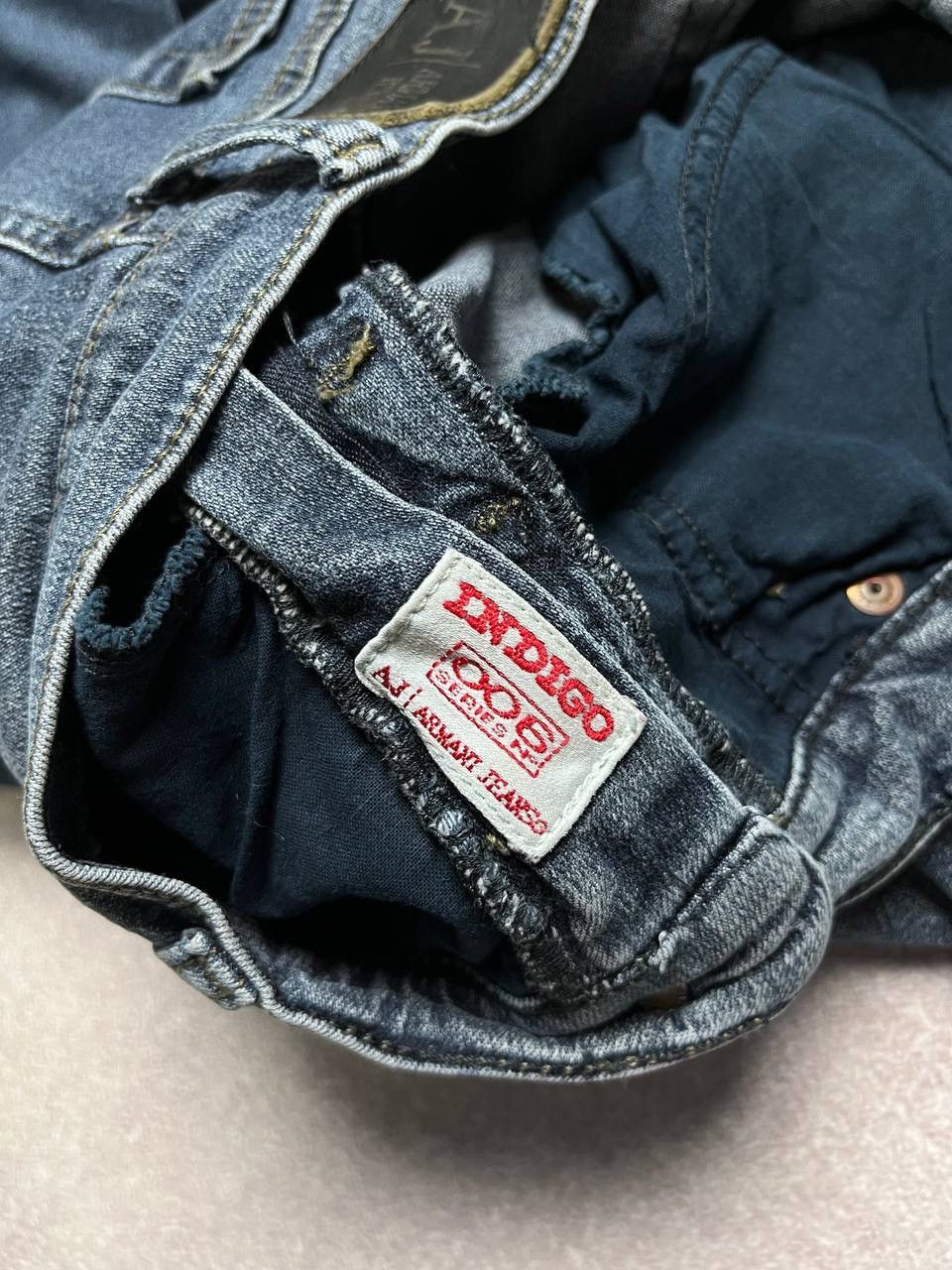 Armani Vintage Armani Pocket Logo Baggy Jeans Y2K 33 Size US 33 - 11 Thumbnail