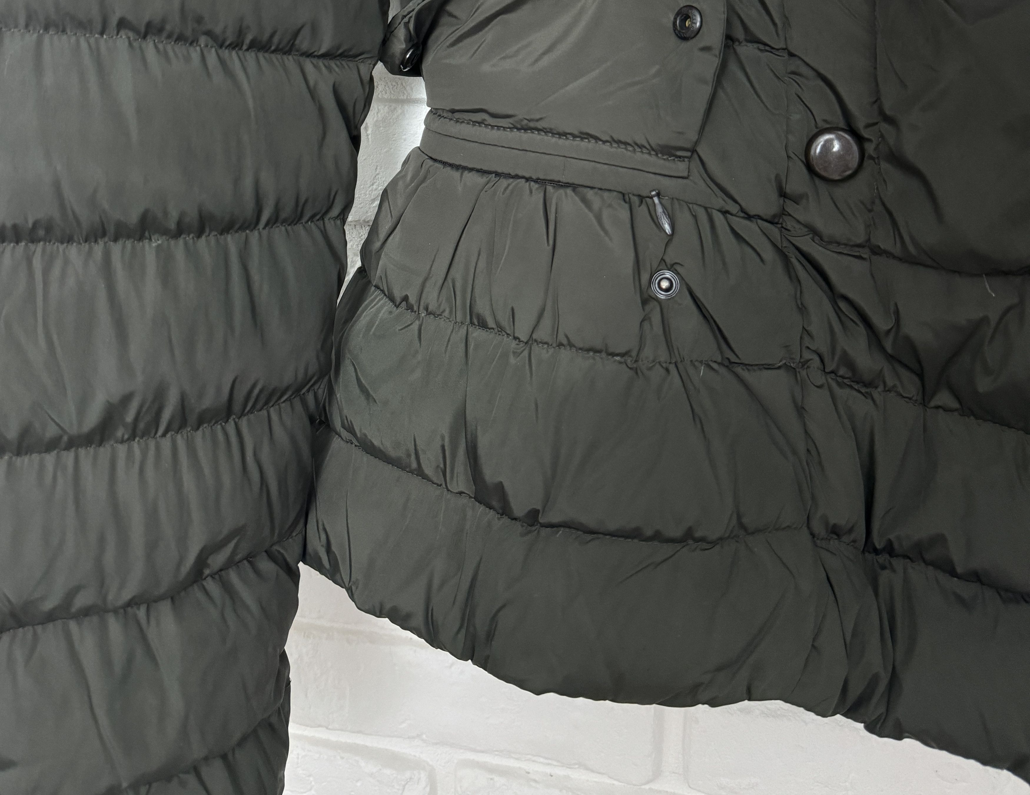 Moncler Moncler Rosean Double Breasted Jacket Puffer Olive Size 1 Size S / US 4 / IT 40 - 5 Thumbnail