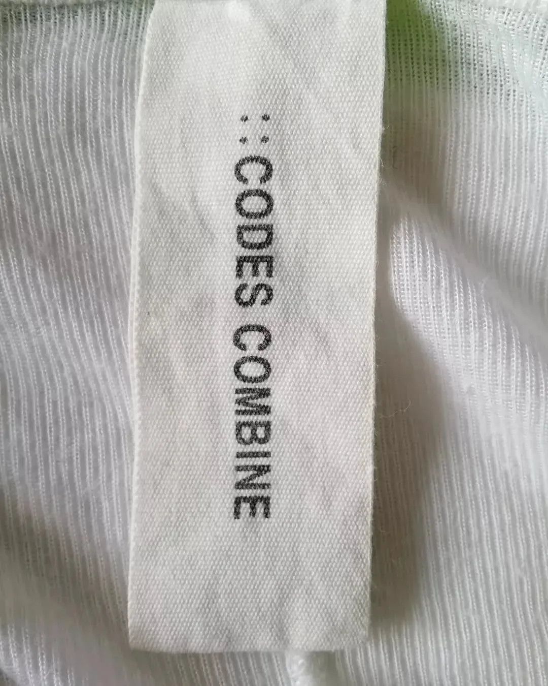 Japanese Brand Codes Combine Korean Woman White Longsleeve Top Size M / US 6-8 / IT 42-44 - 2 Thumbnail