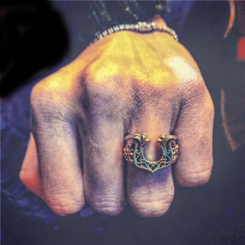Jewelry Hip-hop Jewelry Rings Open Size Chrome Ring (Size 7-13) Size ONE SIZE - 1 Thumbnail