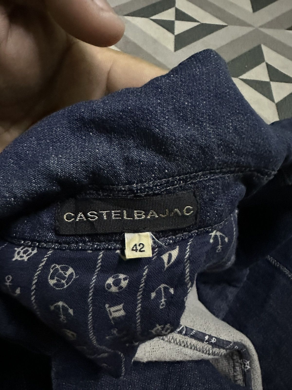 Jean Charles De Castelbajac Catelbajac denim croped jacket Size L / US 10 / IT 46 - 7 Thumbnail