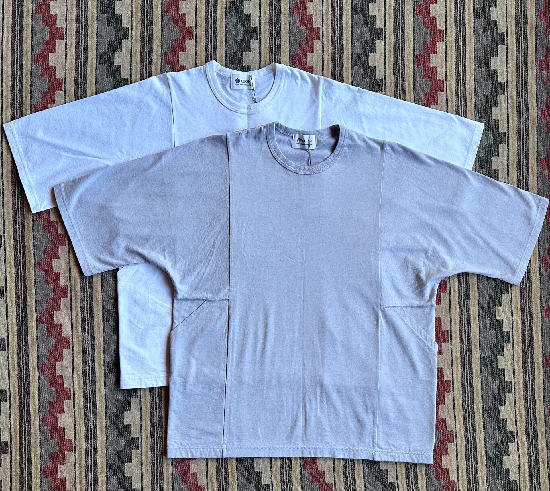 KUON KUON Kite Tee Solid Pocket T-Shirt Size US M / EU 48-50 / 2 - 1 Thumbnail
