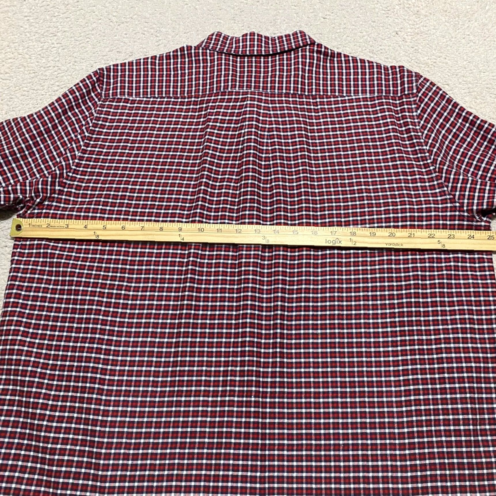 Chaps Chaps Mens Large Shirt Multicolor Plaid Long Sleeve Button-Down Size US L / EU 52-54 / 3 - 7 Thumbnail
