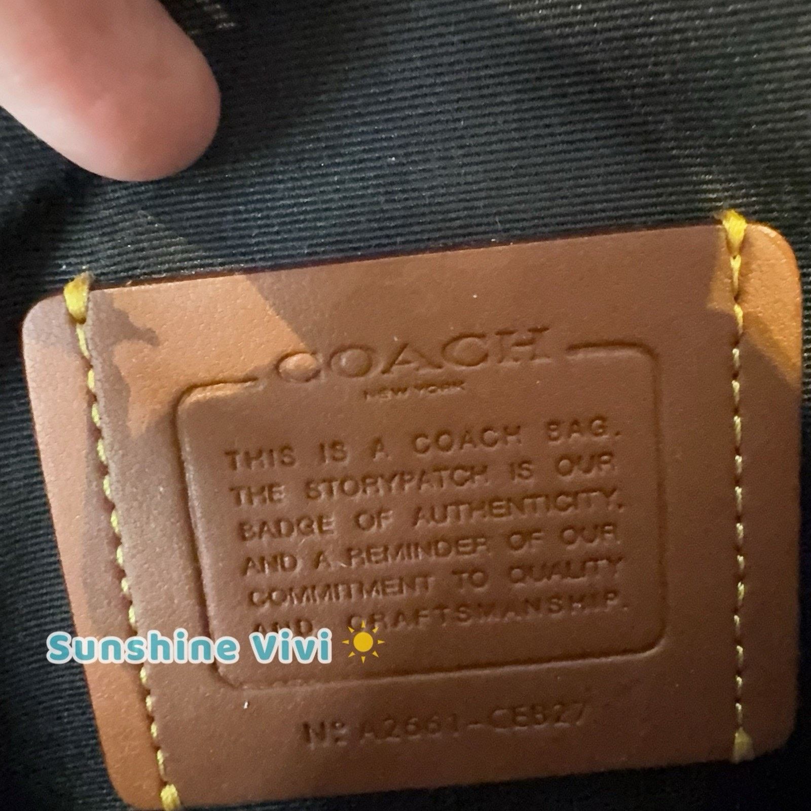 Coach NWT Coach Racer Sling Pack Charms CEB27 Silver Denim Chalk Size ONE SIZE - 7 Thumbnail
