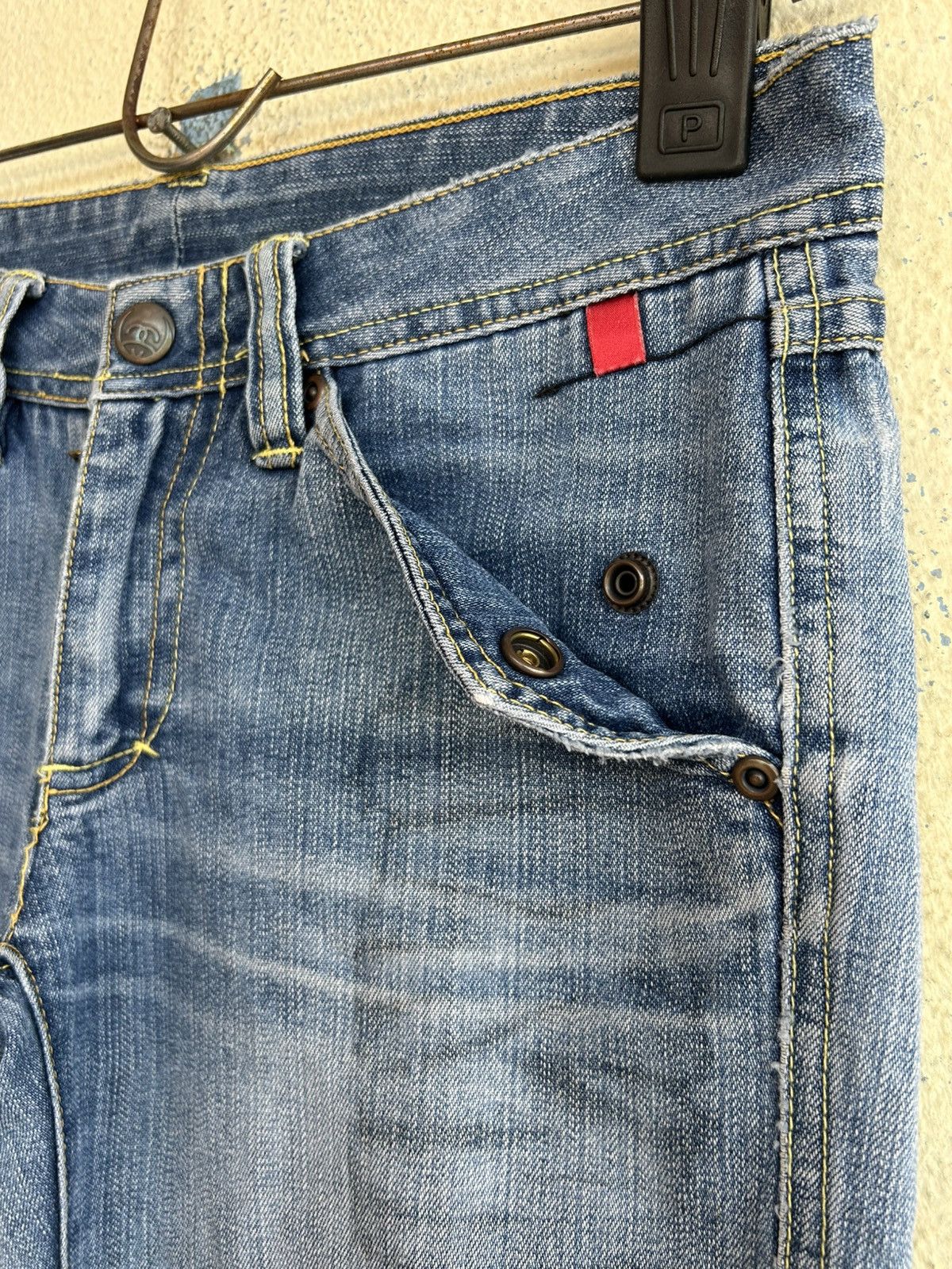 Stussy Stussy Semi Bootcut Distressed Jeans Size 26" / US 2 / IT 38 - 4 Thumbnail