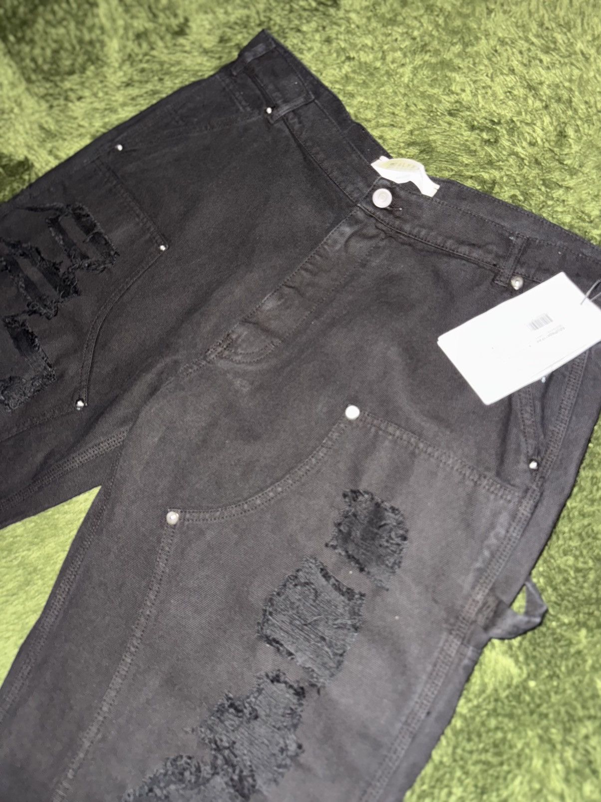 Alyx [XL] 1017 ALYX 9SM Distressed Double-Knee Carpenter Pants Size US 36 / EU 52 - 2 Thumbnail