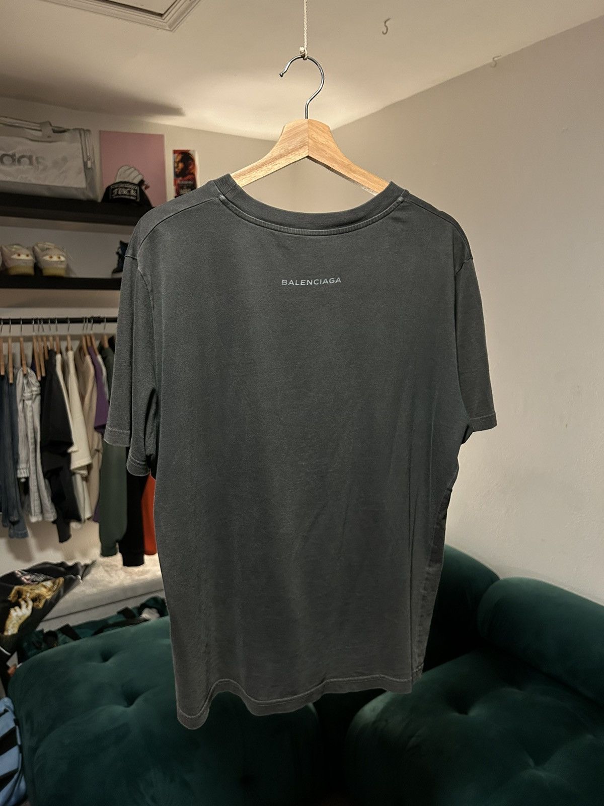 Balenciaga Balenciaga Paris Tee Size US M / EU 48-50 / 2 - 2 Thumbnail