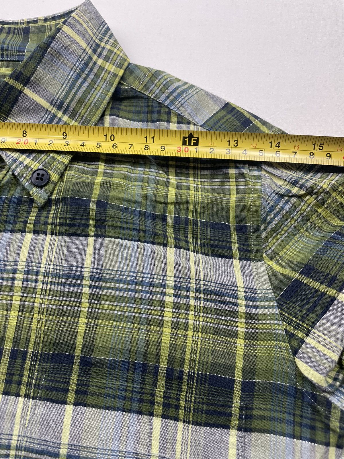 A.P.C. A.P.C Madras Check Long Sleeved Shirt Size M / US 6-8 / IT 42-44 - 10 Thumbnail