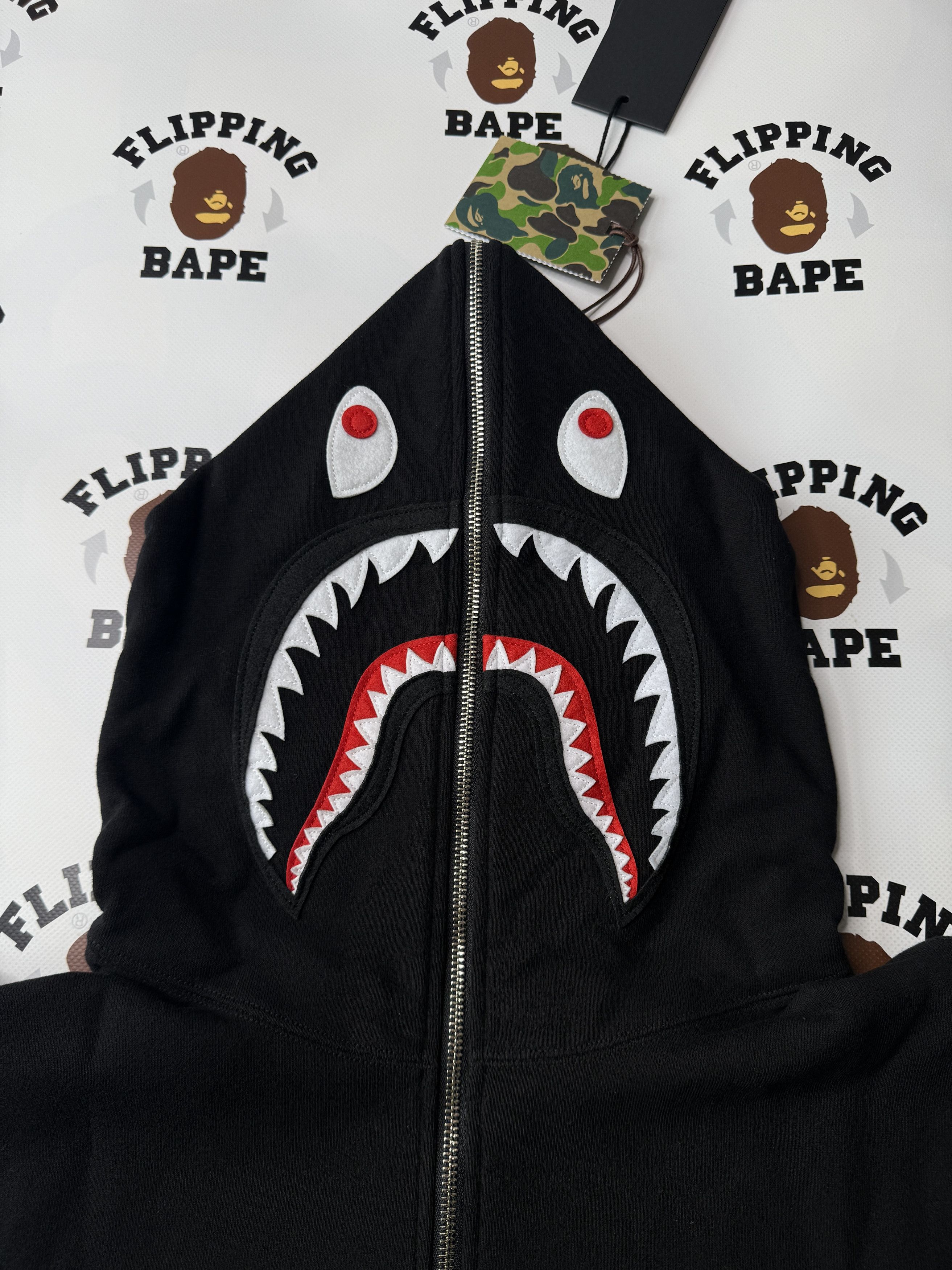 Bape × Neighborhood BAPE X NBHD TWO FACE HALF ZIP PULLOVER HOODIE Size US L / EU 52-54 / 3 - 6 Thumbnail