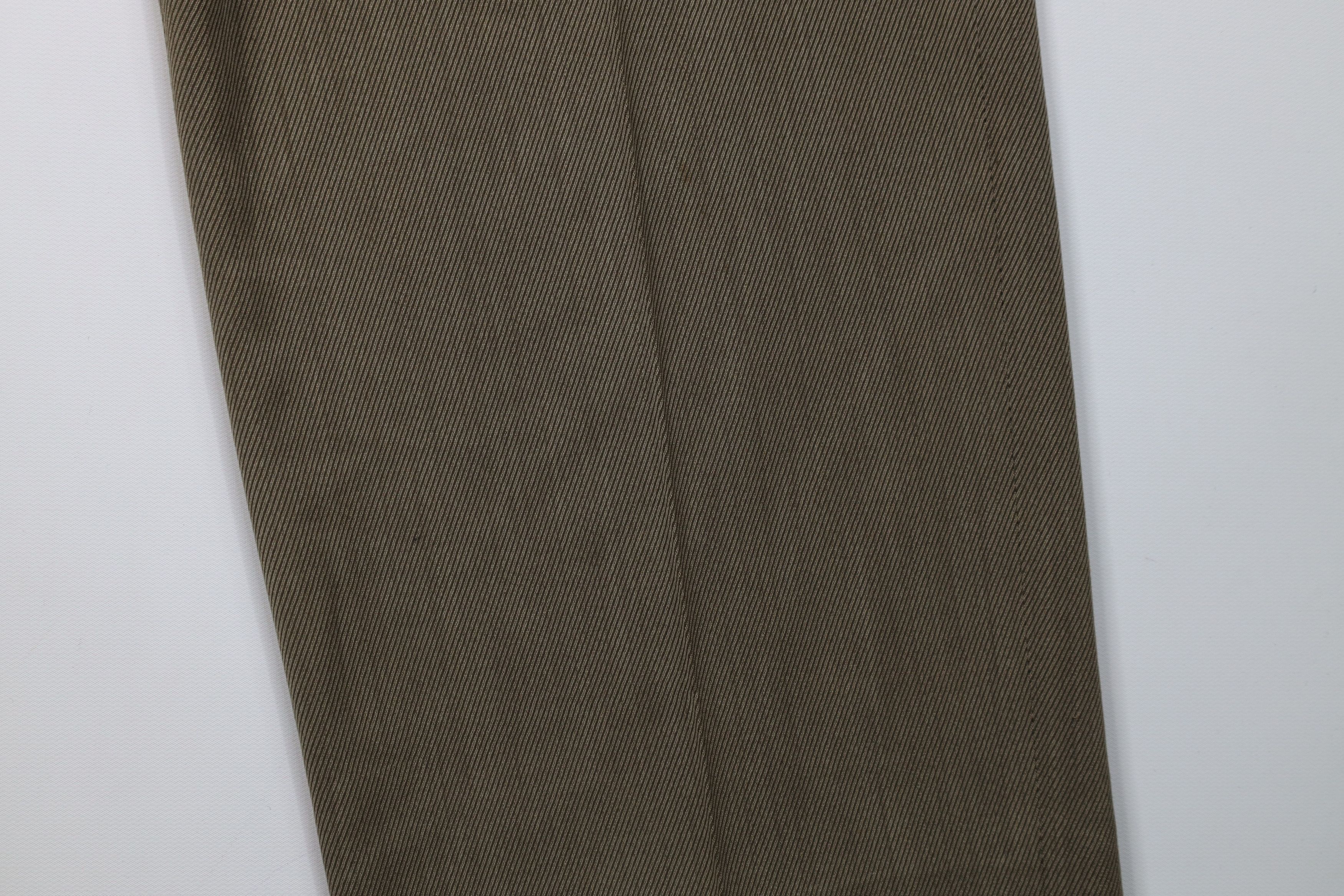 Vintage Vintage 70s Streetwear Wool Blend Whipcord Chino Pants USA Size US 36 / EU 52 - 5 Thumbnail