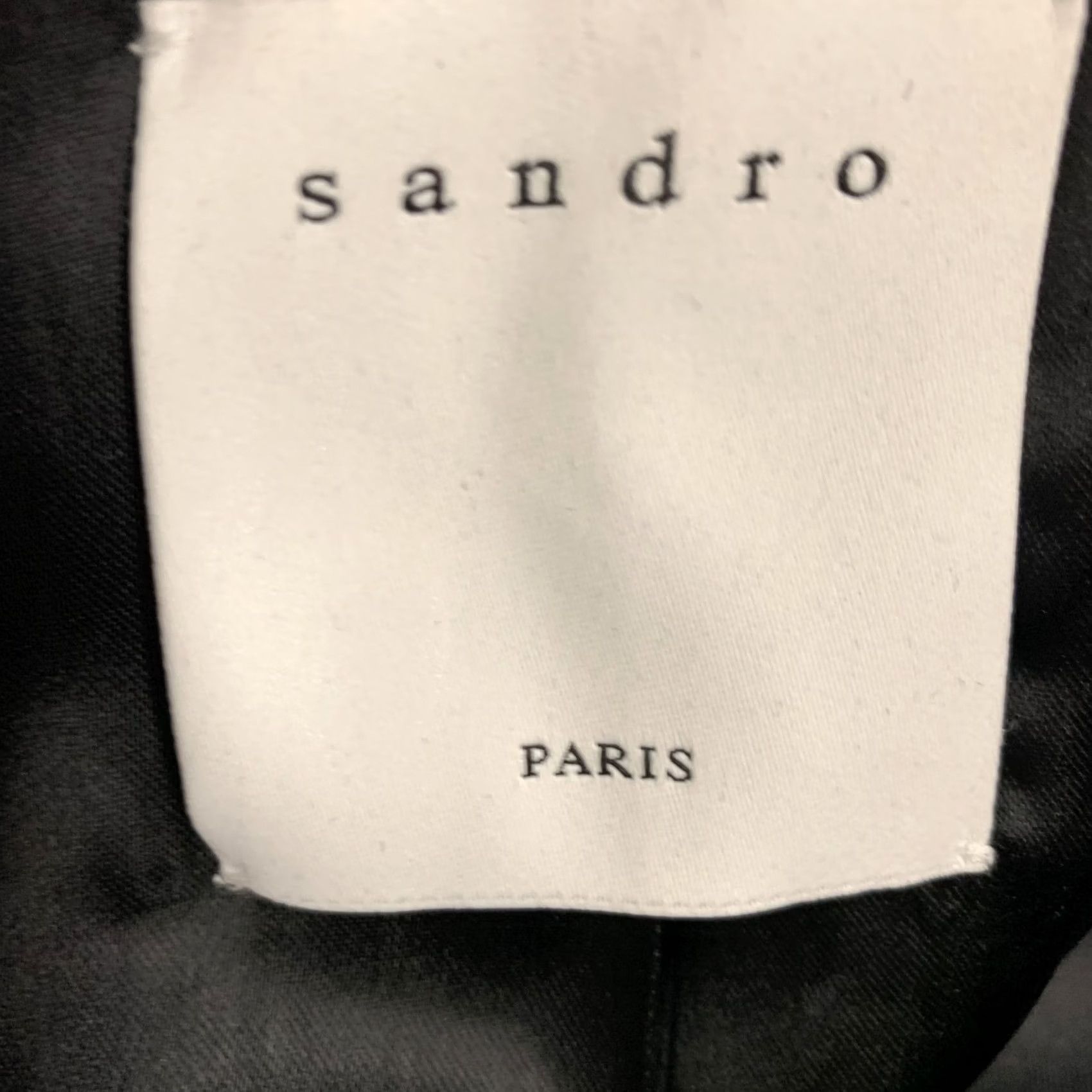Sandro SANDRO Navy Wool Sport Coat Notch Lapel Size 40 Mens Size US XXS / EU 40 - 4 Thumbnail